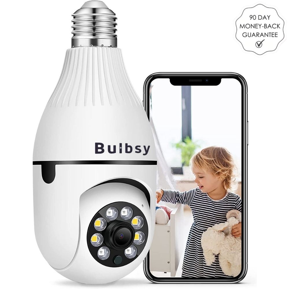 Bulbsy™ - Light Bulb & Security Camera